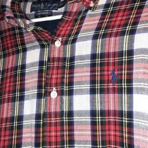 Plaid Ralph Lauren long sleeve